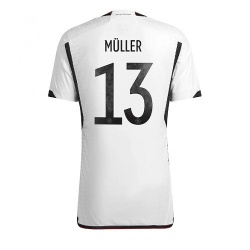 Njemačka Thomas Muller #13 Domaci Dres SP 2022 Kratak Rukavima